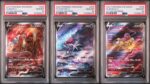LEGENDARY BEASTS SEQUENTIAL SET 2 - ENTEI V|SUICUNE V|RAIKOU V| 213,215,218/172 SAR | PSA 10 |