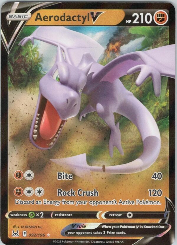 Aerodactyl V #92 Full Art