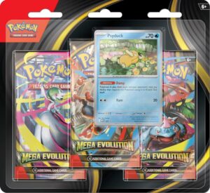 Mega Evolution 3-Pack Blister Psyduck ME01